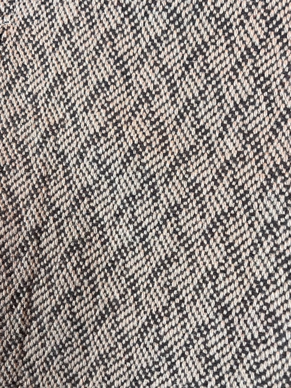 Y2K Fossil Lilly Brown Wool women's skirt size 2. Fully lined. A-line tweed - Picture 5 of 8